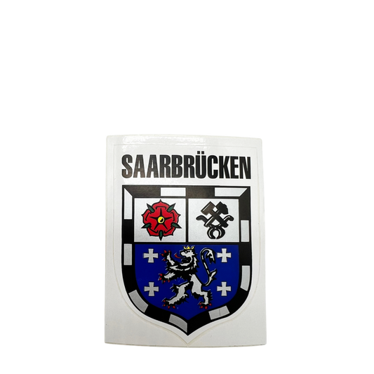 Aufkleber Saarbrücken